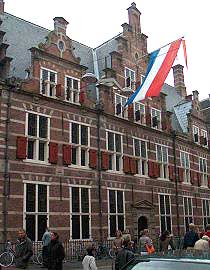 Het Gemeenlandshuis in Leiden tegenwoordig