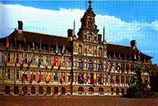 Het stadhuis van Antwerpen