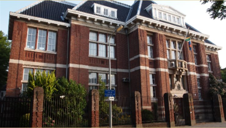 Zuid-Afrikaanse ambassade in Nederland